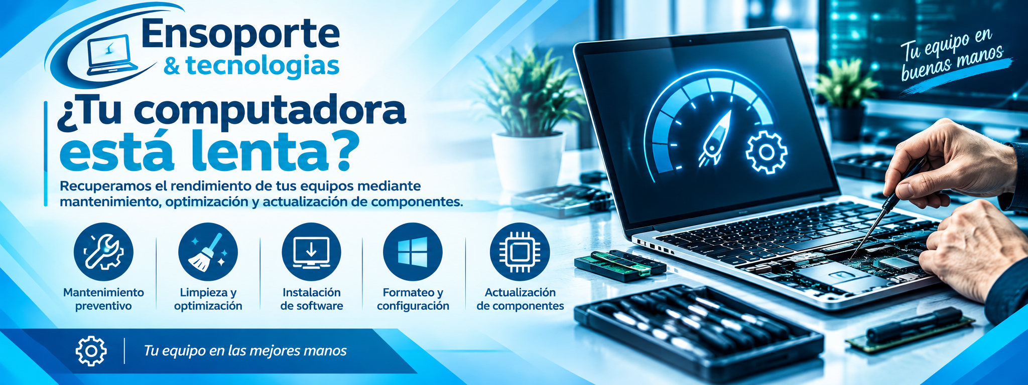 Asistencia técnica para computadoras